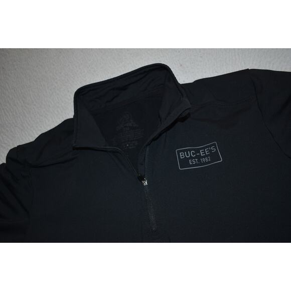 Buc-ee's Golf Gym Pullover Shirt 1/4 ZIP Mens Size Small Performance Polyester - Picture 6 of 8